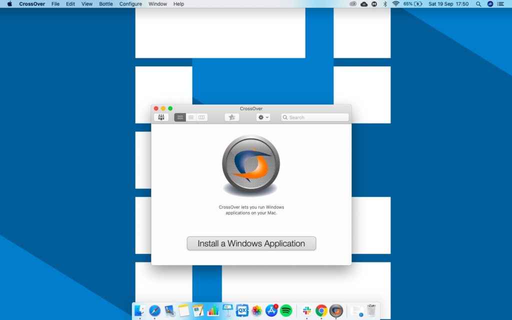 is there a free software that runs windows in mac for free